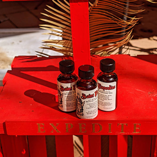 Saint Expedite Oil + Incense Set