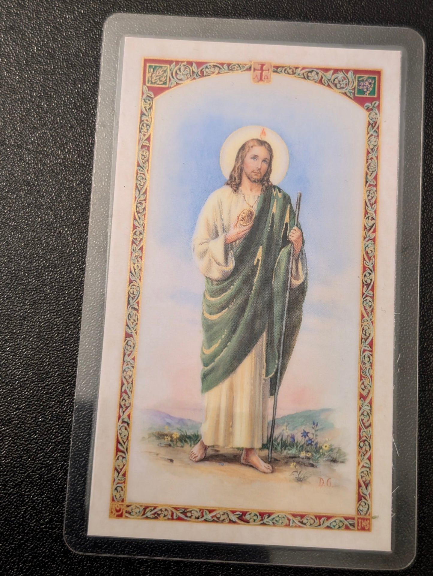 Saint Jude Relic Prayer Card