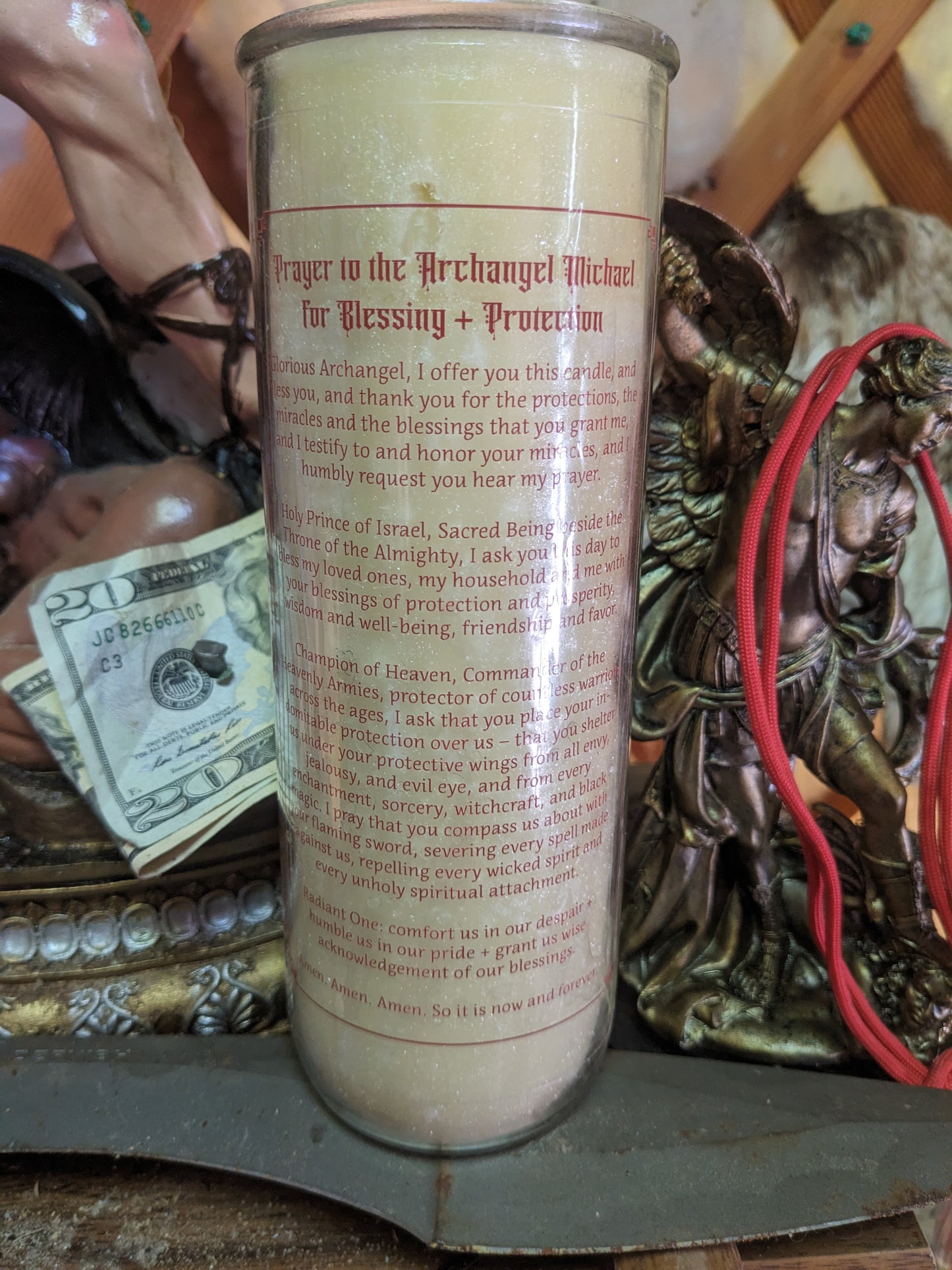 Archangel Michael Blessing + Protection Fixed Candle 2024