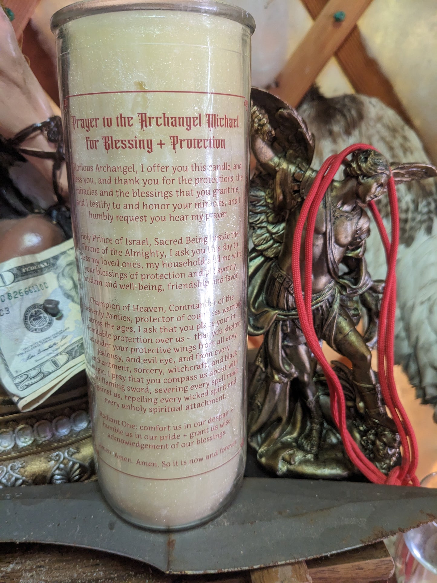 Archangel Michael Blessing + Protection Fixed Candle 2024