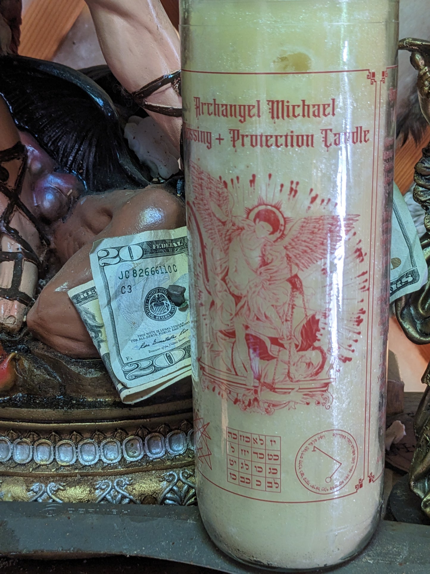 Archangel Michael Blessing + Protection Fixed Candle 2024