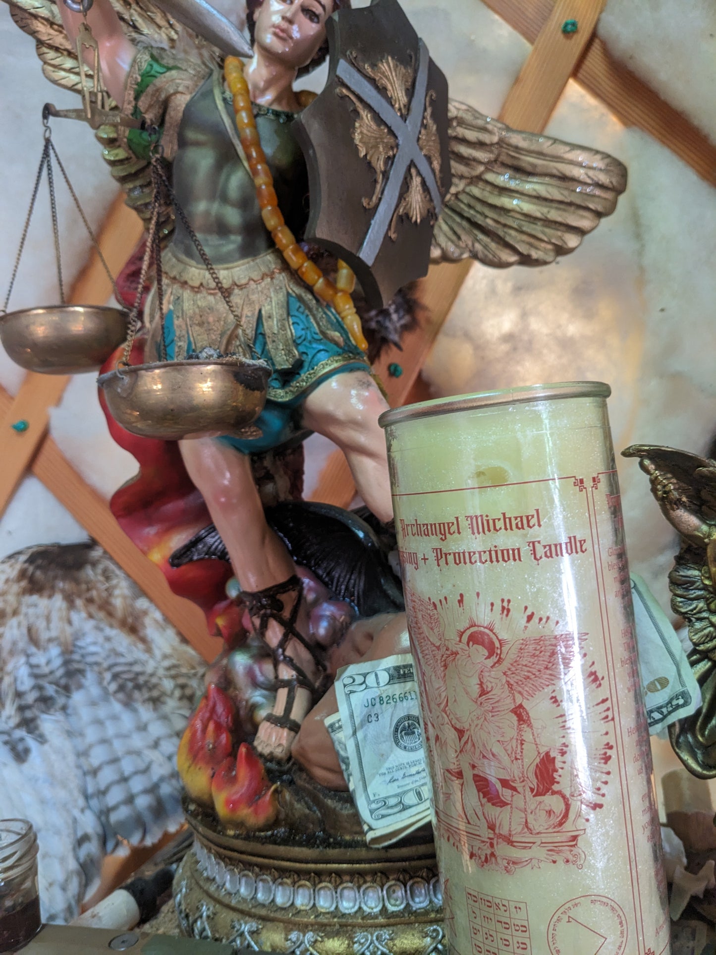 Archangel Michael Blessing + Protection Fixed Candle 2024