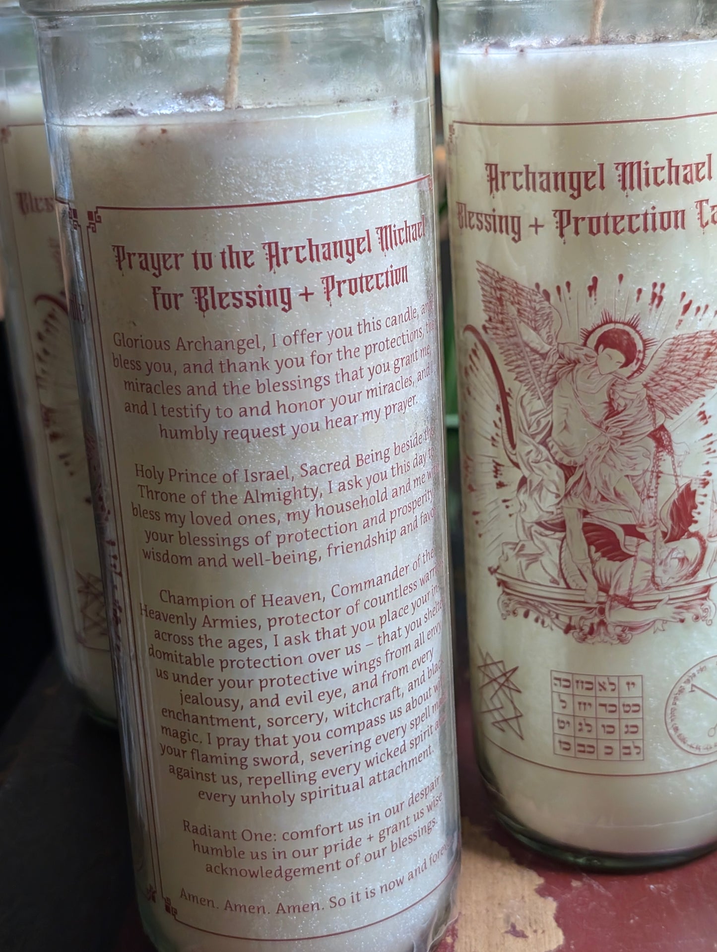 Archangel Michael Blessing + Protection Fixed Candle 2024