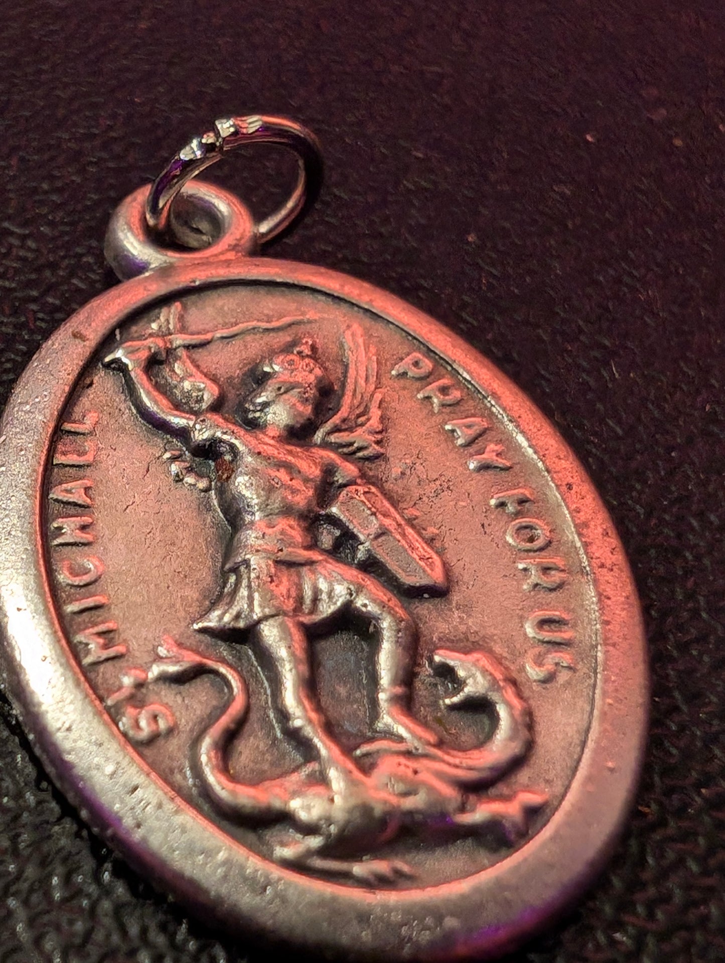 Blessed & Dressed Archangel Michael Medal