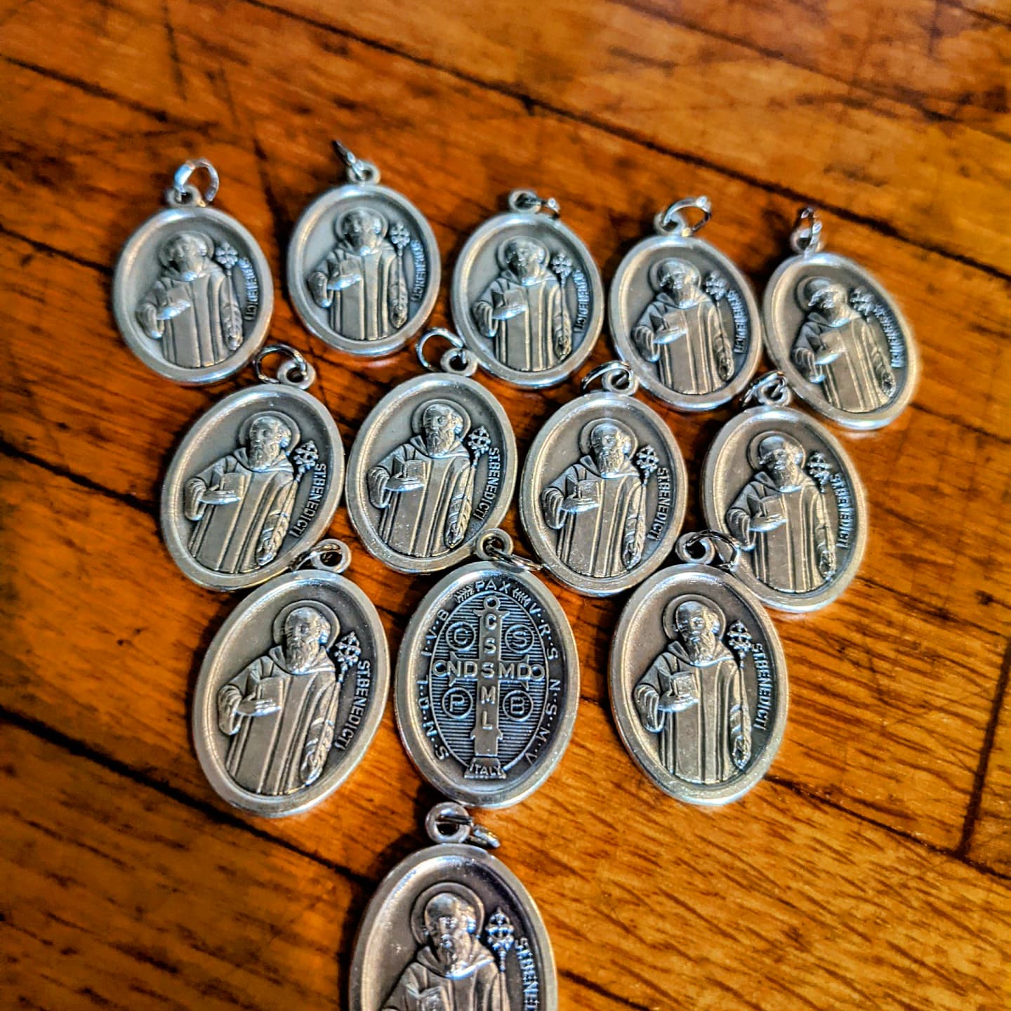 Blessed + Dressed Saint Benedict Medals