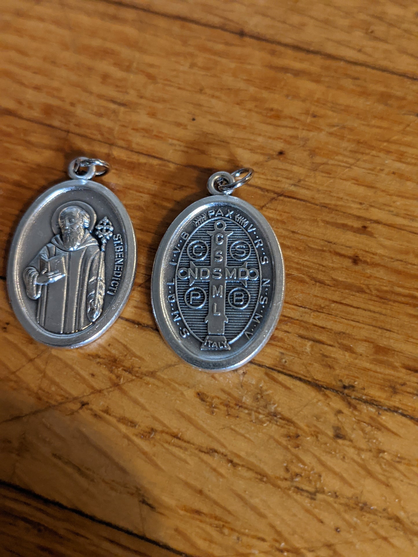 Blessed + Dressed Saint Benedict Medals