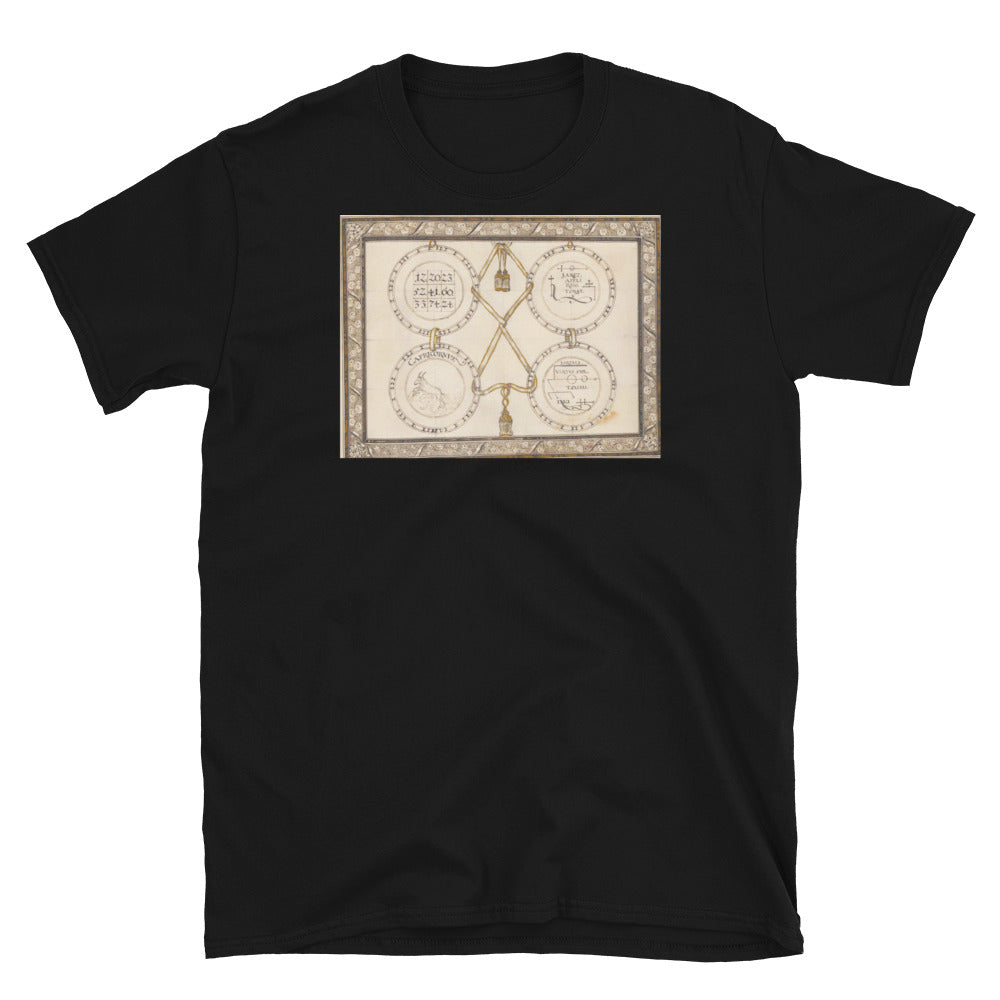 Capricorn - Calendar of Natural Magic - Short-Sleeve T-Shirt