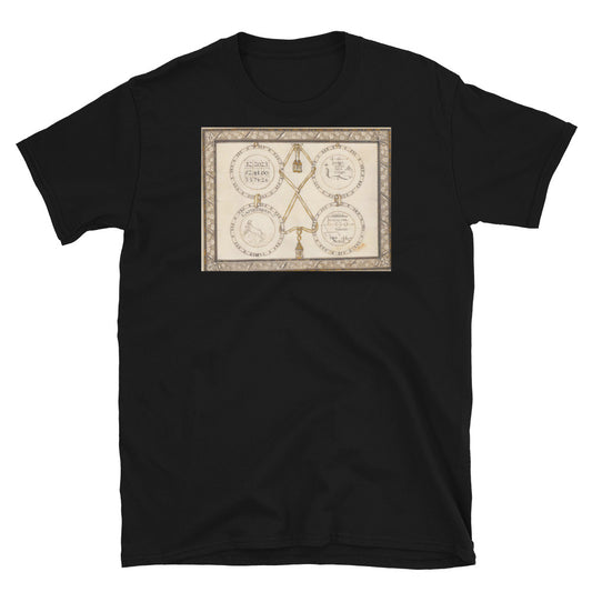 Capricorn - Calendar of Natural Magic - Short-Sleeve T-Shirt